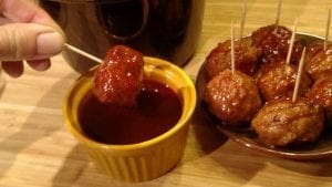 easy slow cooker meatballs