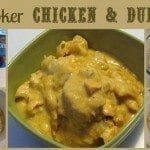 Slow Cooker Chicken & Dumplings. Find this and more delicious crockpot recipes @ https://www.slowcookerkitchen.com