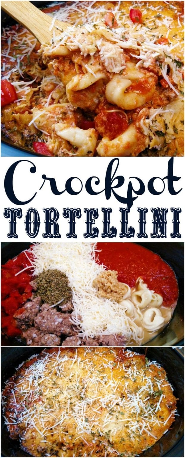 Super Easy Crockpot Tortellini Slow Cooker Kitchen