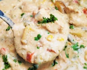 Crock Pot Chicken Pot Pie Soup