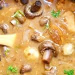 Crockpot Ranch Chicken and Mushrooms