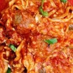 Slow Cooker Meatballs Spaghetti