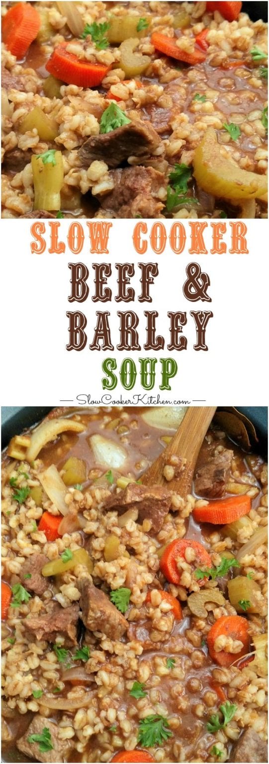 How to Make Amazing Beef & Barley Soup 4 Ways! Crockpot, Stovetop...