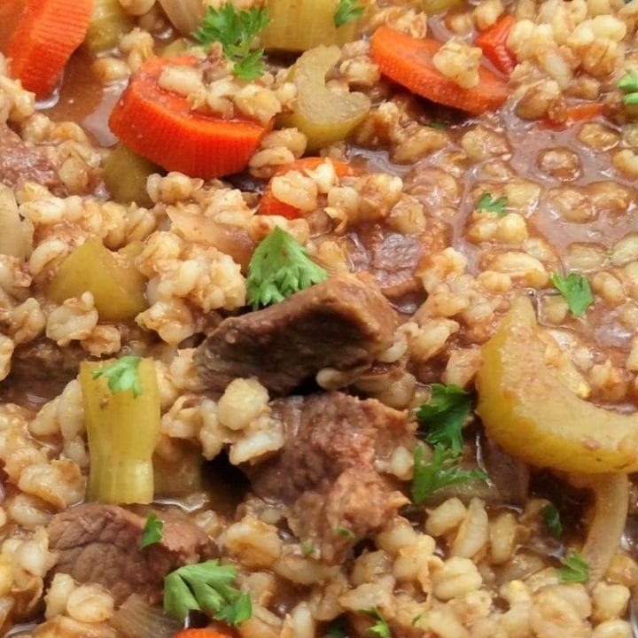 How to Make Amazing Beef & Barley Soup 4 Ways! Crockpot, Stovetop...