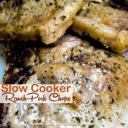 3Ingredient Crockpot Ranch Pork Chops