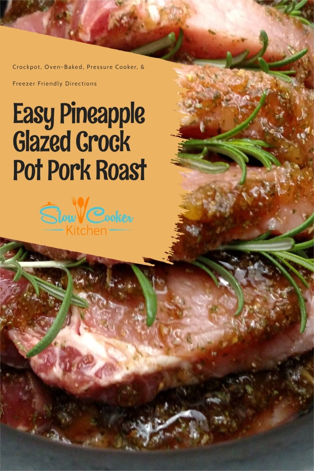 Pineapple Glazed Pork Loin Crock Pot Recipe