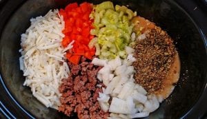 cheeseburger soup crock pot