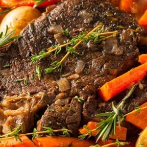 5-Ingredient Crock Pot Pot Roast