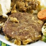 3-Ingredient Crock Pot Swiss Steak Dinner