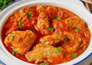 5 ingredient crock pot mexican chicken dish