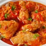 Crock Pot Mexican Chicken close up