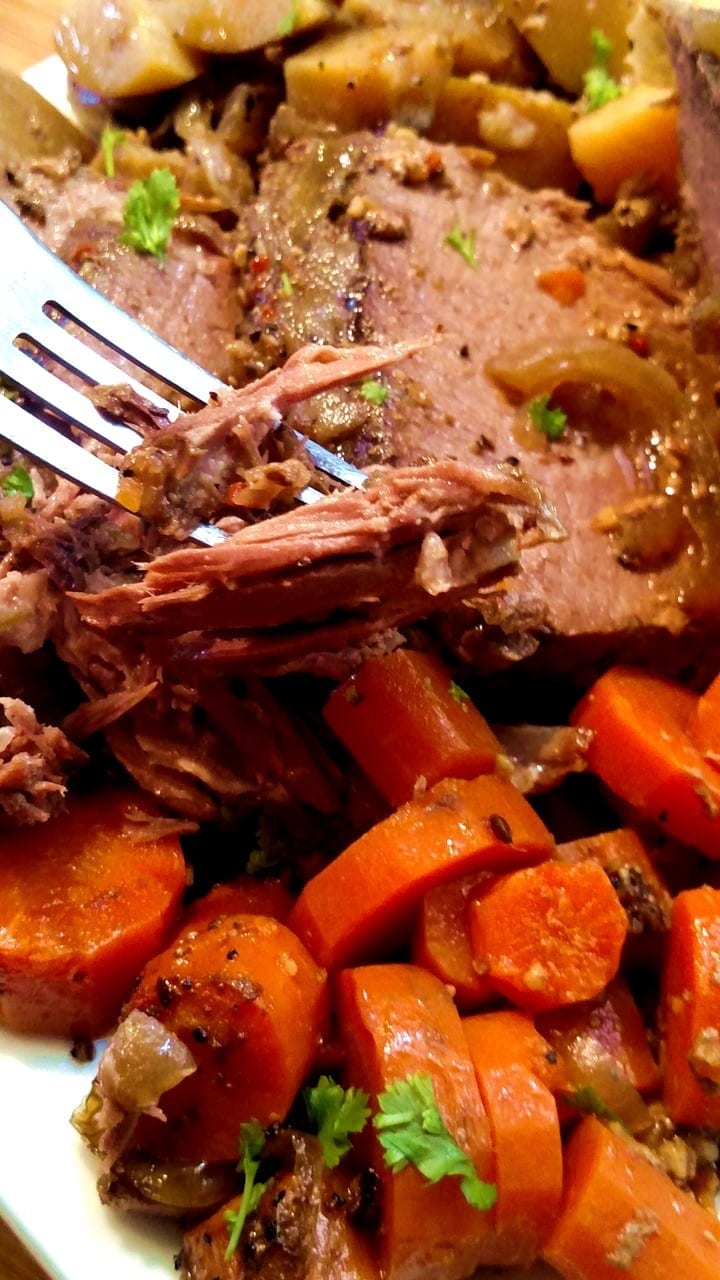 Easiest Crock Pot Roast Beef Ever!