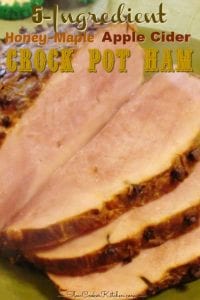 slow cooker ham complete pinterest image