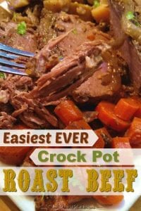 Crockpot Roast Beef Dinner