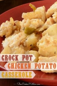 slow cooker chicken and potatoes casserole