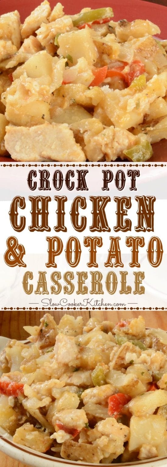 Crock Pot Chicken and Potatoes Casserole