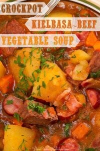 Crock Pot Beef Vegetable Soup