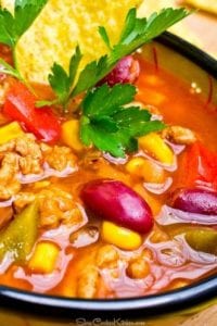 Freezer Friendly Crock Pot Taco Soup