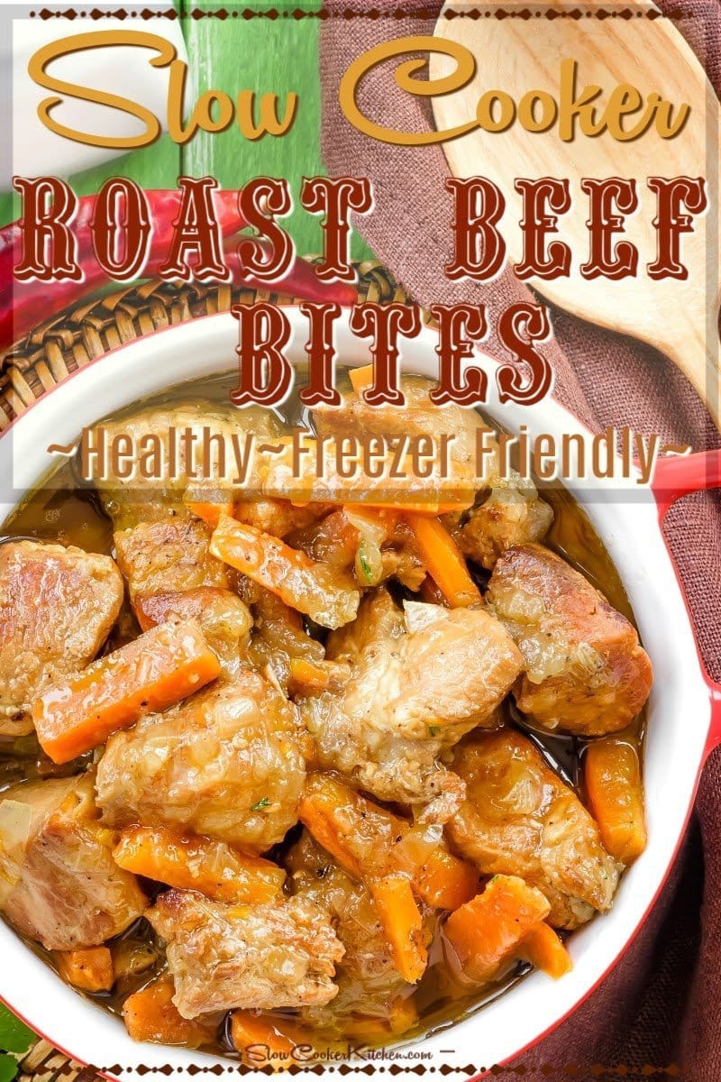 How to Make Beef Roast Bites in the Crock Pot Slow Cooker Kitchen