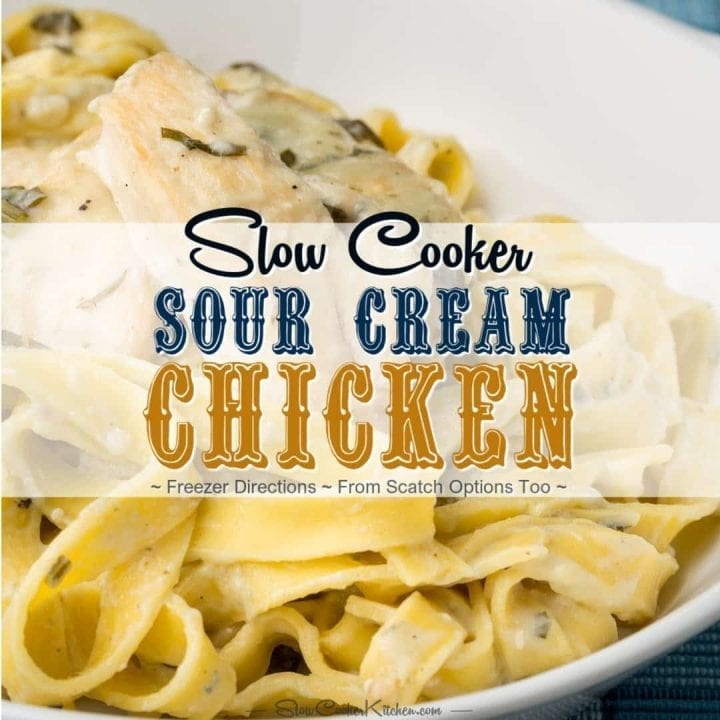 Crockpot Sour Cream Chicken Breast Recipe Slow Cooker Kitchen