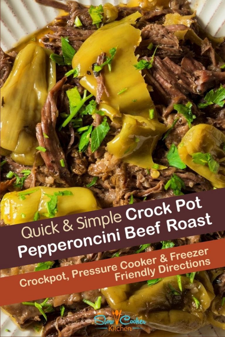 Crockpot Mississippi Pot Roast [Instant Pot, Oven & Freezer Recipes too]