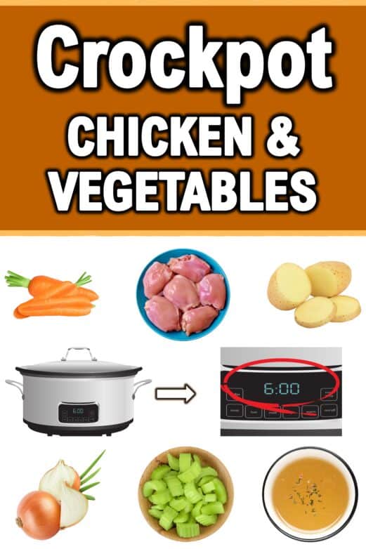 Slow cooker chicken fricassee ingredients and cooking time